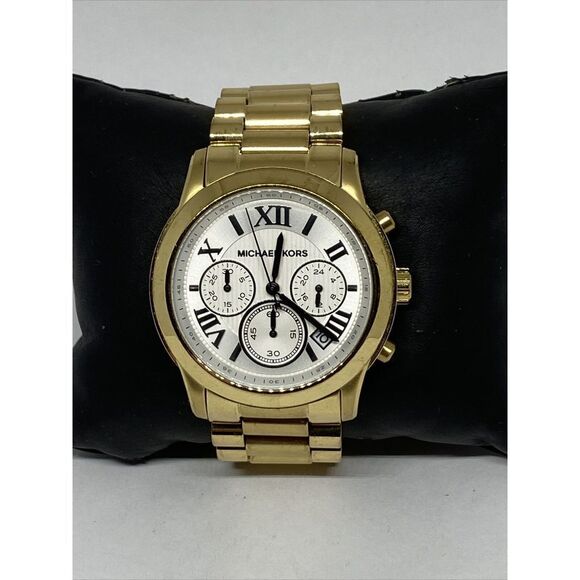 Michael Kors Cooper MK5916 Womens Stainless Steel Analog Dial Quartz Watch MP323 - Picture 1 of 12
